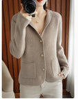 Women's Loose Wool Knitted Top