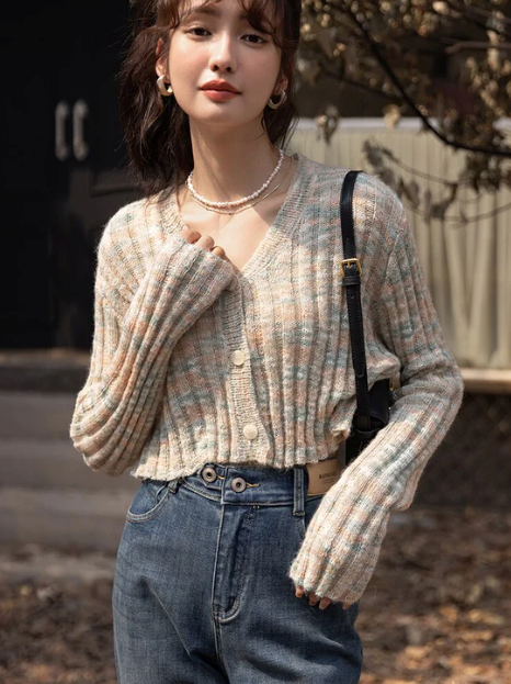 Autumn Vibes Crop Cardigan