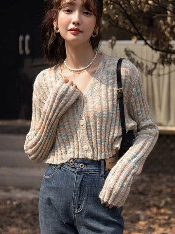 Autumn Vibes Crop Cardigan