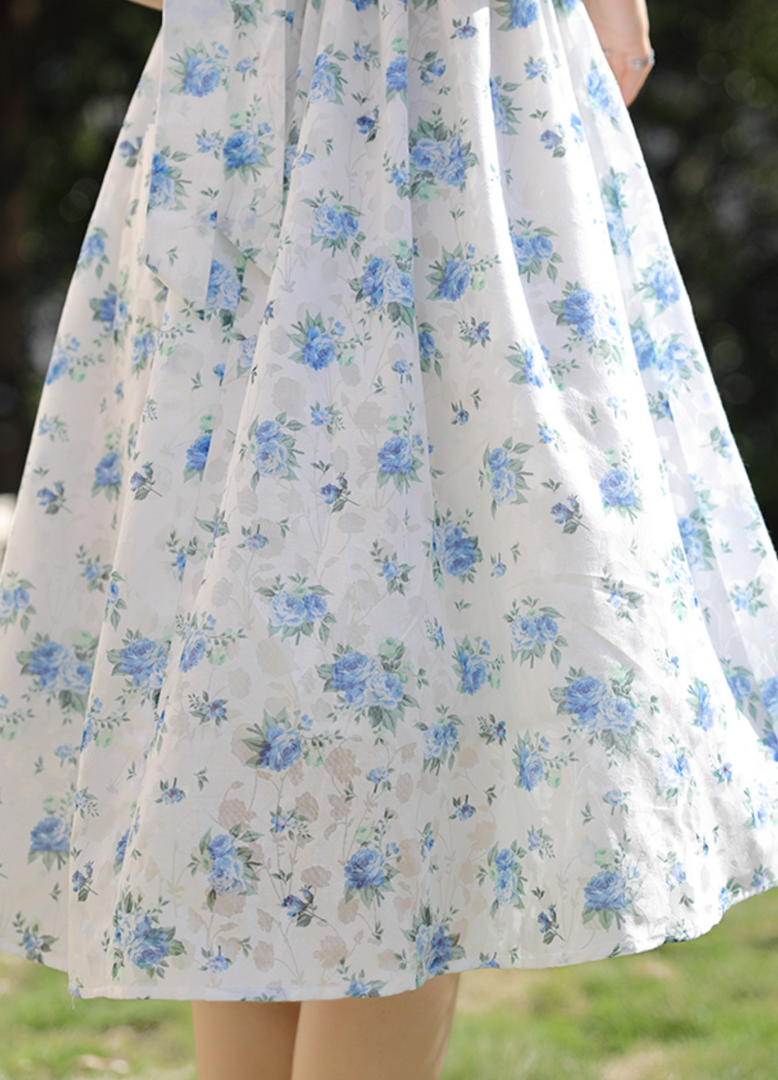 Blue Fairy Floral Dress