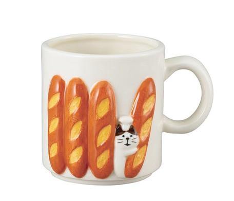 Decole Grilled Toast Kitten Mug Series - Lifestyle Pavilion