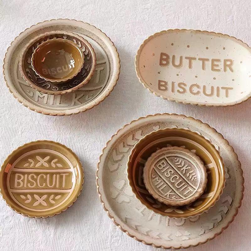 Mino Ware - Butter Biscuits Plates - Lifestyle Pavilion