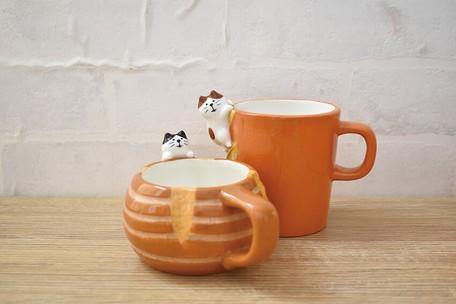 Decole Grilled Toast Kitten Mug Series - Lifestyle Pavilion