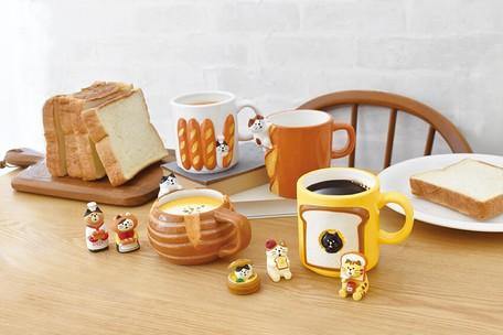 Decole Grilled Toast Kitten Mug Series - Lifestyle Pavilion