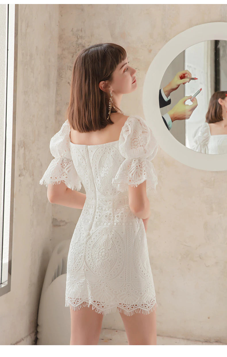 Finest Amusement Lace Dress