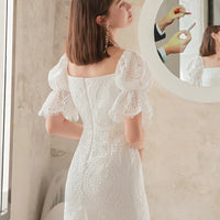 Finest Amusement Lace Dress