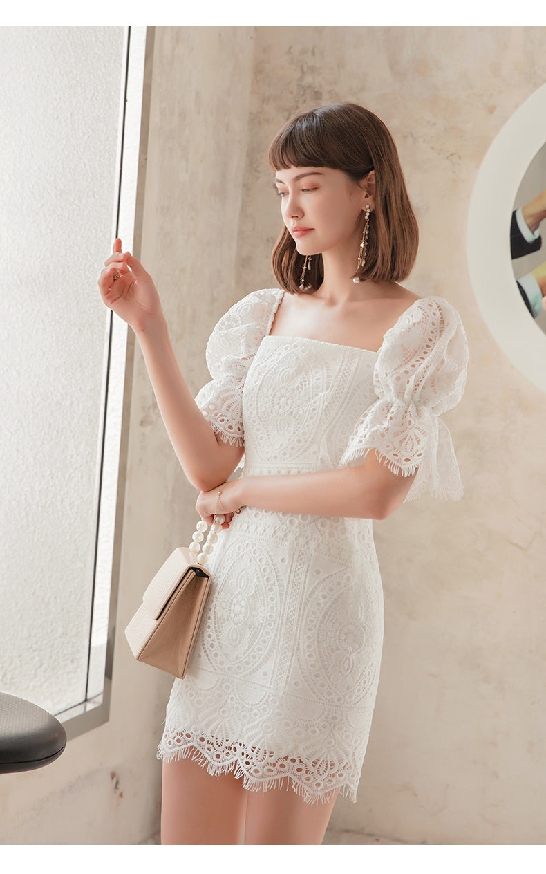 Finest Amusement Lace Dress