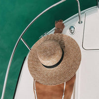 Take Me On Faith Straw Summer Hat