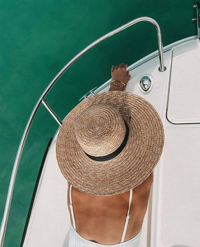 Take Me On Faith Straw Summer Hat