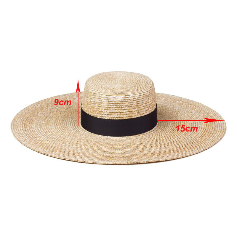 Take Me On Faith Straw Summer Hat