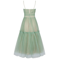 Green Apple Mesh Dress