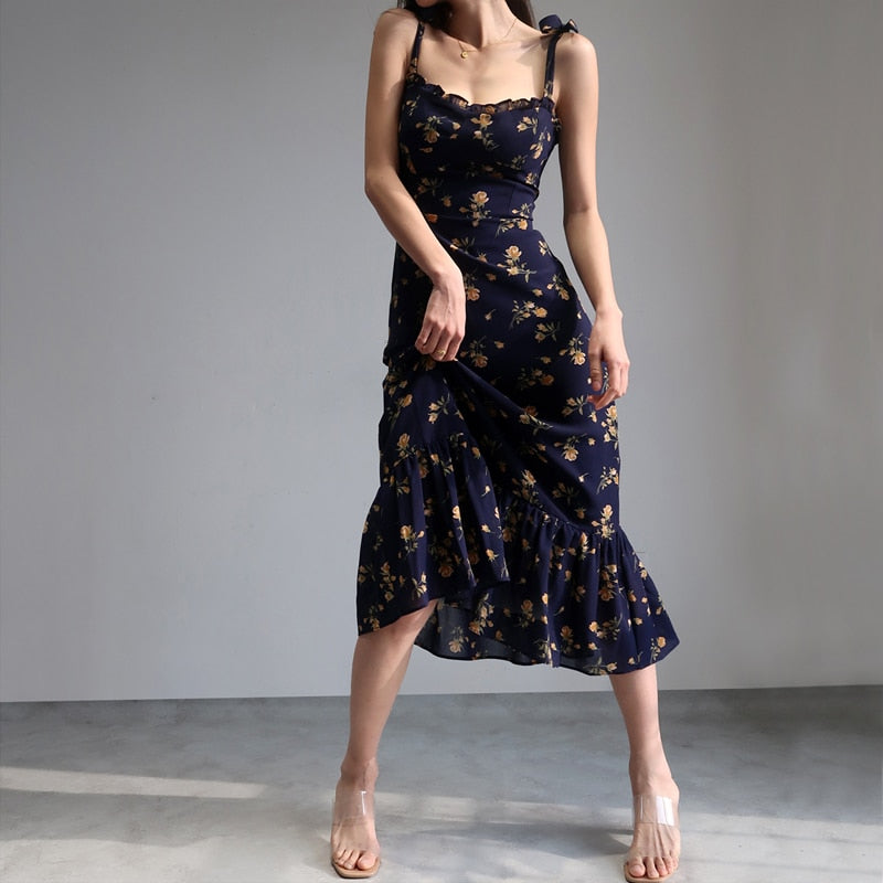 Occasionally Delight Midi Dress