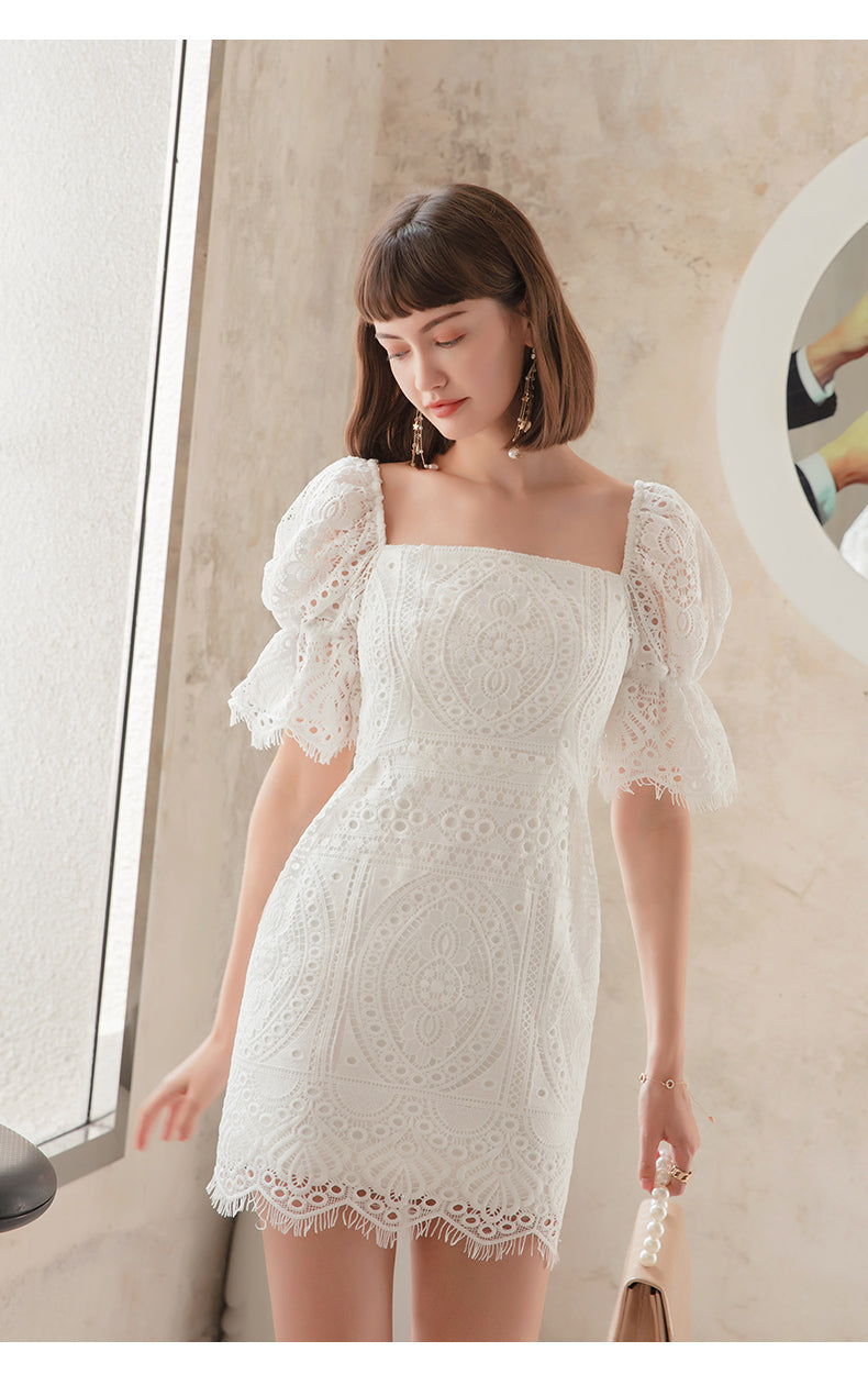 Finest Amusement Lace Dress