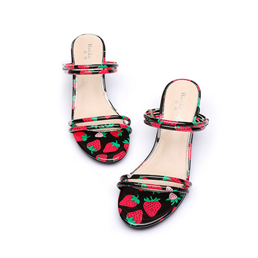 Sweet Strawberry Sandals