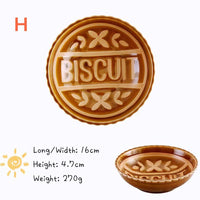 Mino Ware - Butter Biscuits Plates - Lifestyle Pavilion