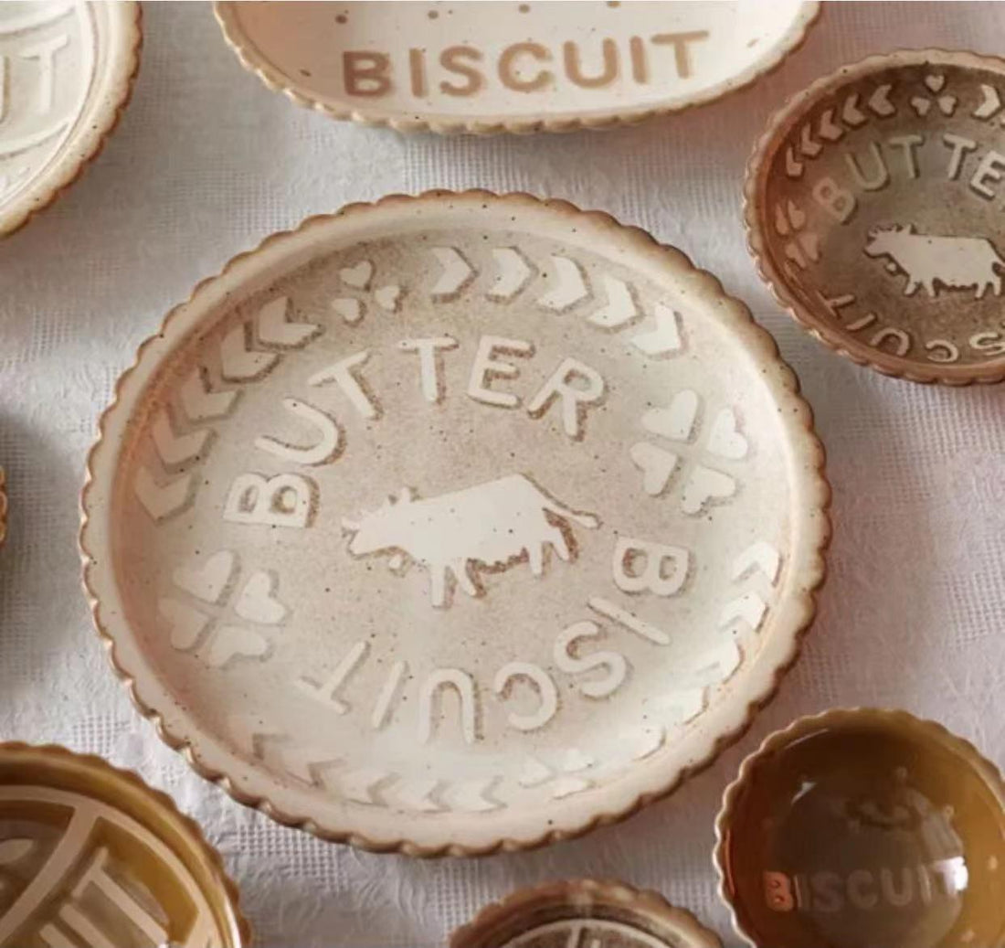 Mino Ware - Butter Biscuits Plates - Lifestyle Pavilion