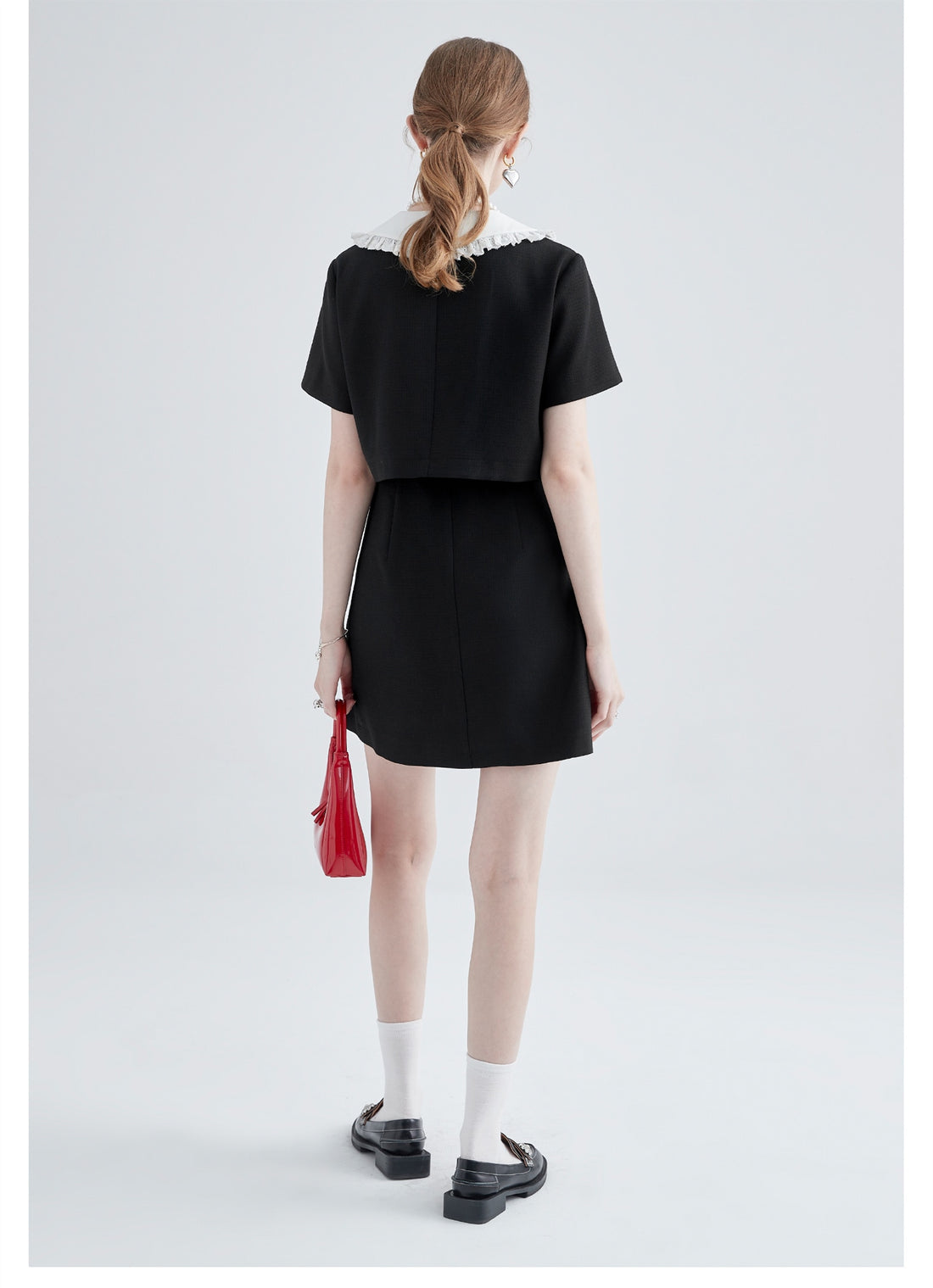 Polar Heart Black Dress