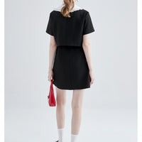 Polar Heart Black Dress