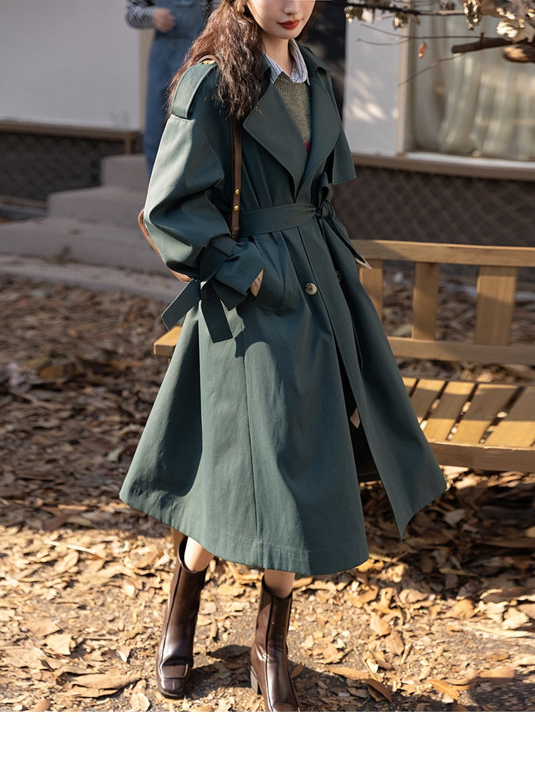 Walk You In The woods Trench Coat