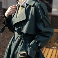 Walk You In The woods Trench Coat