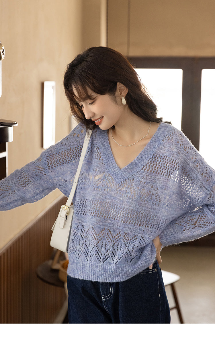 Lazy Afternoon Casual Knit Top