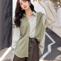 Love Matcha Green Tea Knit and Cotton Shirt