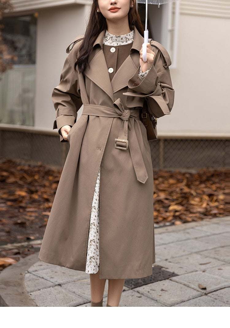 Walk You In The woods Trench Coat