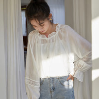 A Warm Afternoon Retro Blouse