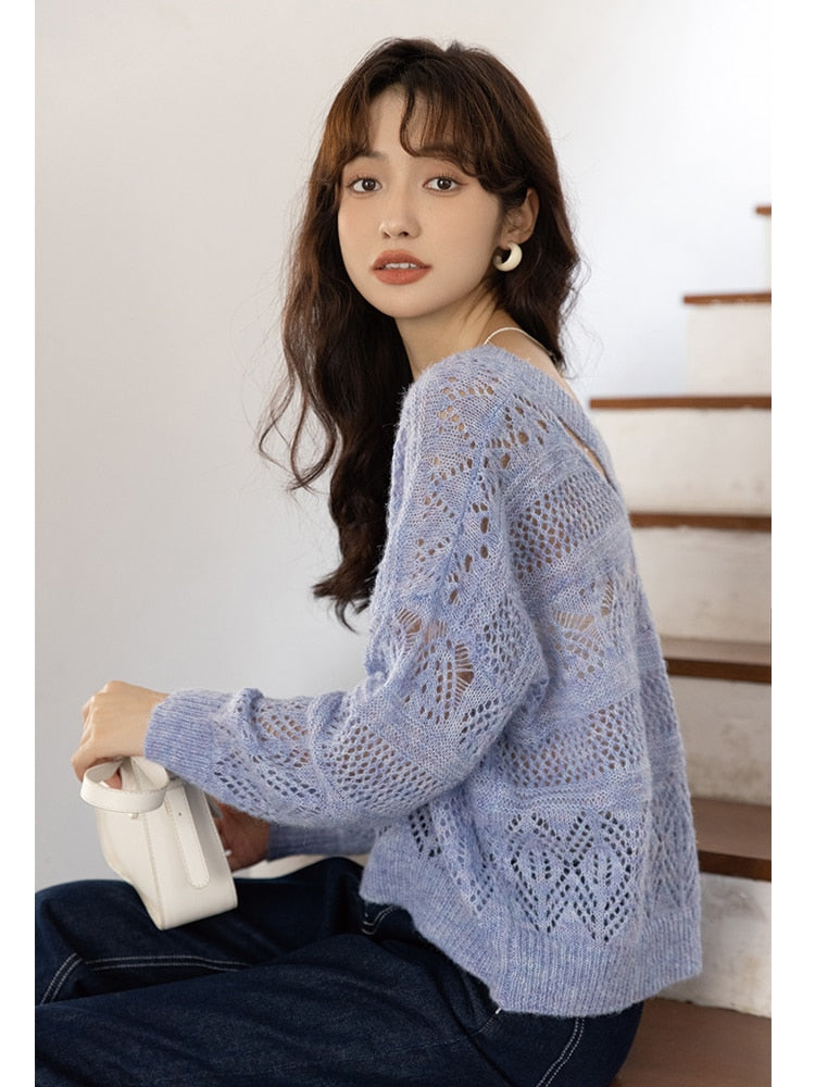 Lazy Afternoon Casual Knit Top