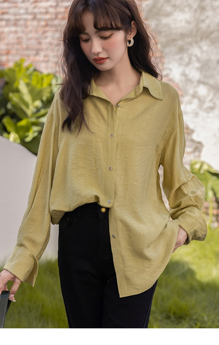 See You Later Long Sleeve Blouse