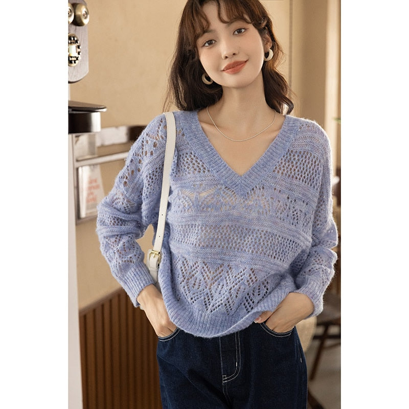 Lazy Afternoon Casual Knit Top