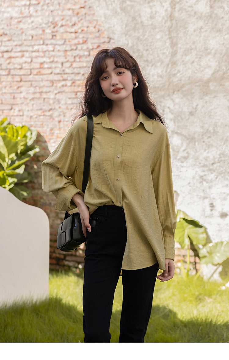 See You Later Long Sleeve Blouse