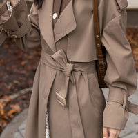 Walk You In The woods Trench Coat