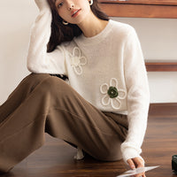 Creamy Coffee Light Sweater