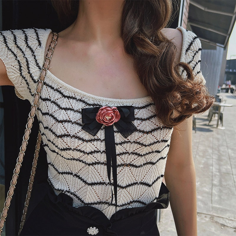 Call Me tonight Knit Top