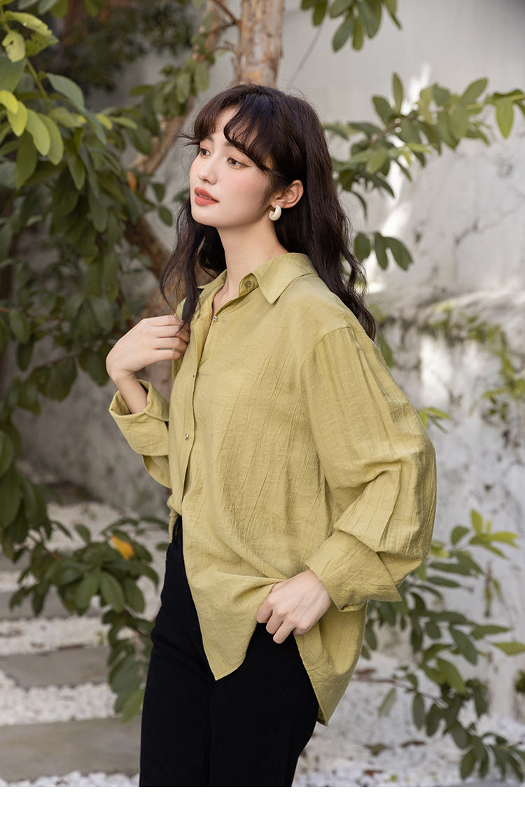 See You Later Long Sleeve Blouse