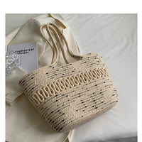 Summer Beach Woven Tote Bag