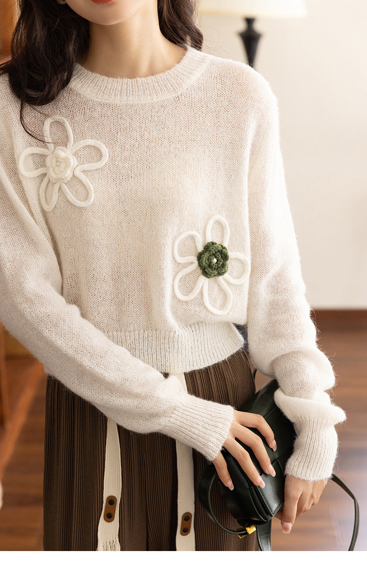 Creamy Coffee Light Sweater