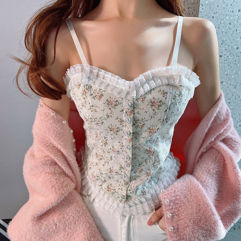 New Elevated Romance Lace Corset