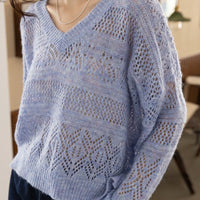 Lazy Afternoon Casual Knit Top