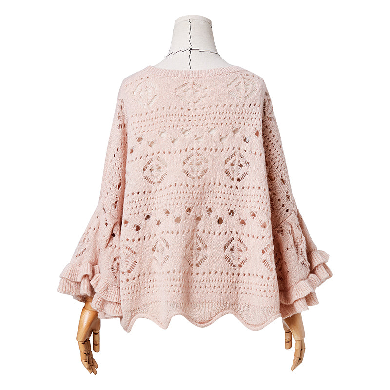 Trap Me Here Crochet Sweater