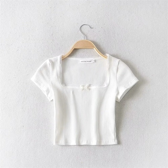 A Casual Day Crop Tee