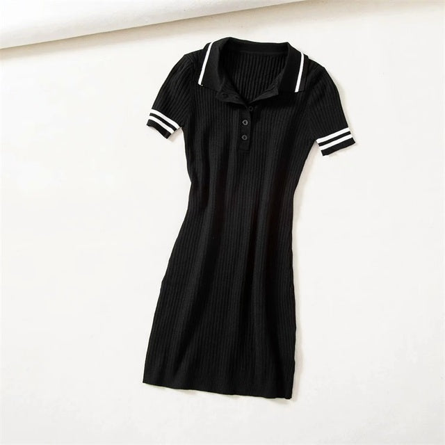 A Missing Feeling Polo Shirt Dress