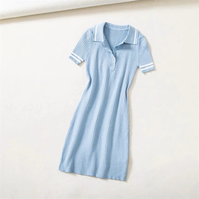 A Missing Feeling Polo Shirt Dress