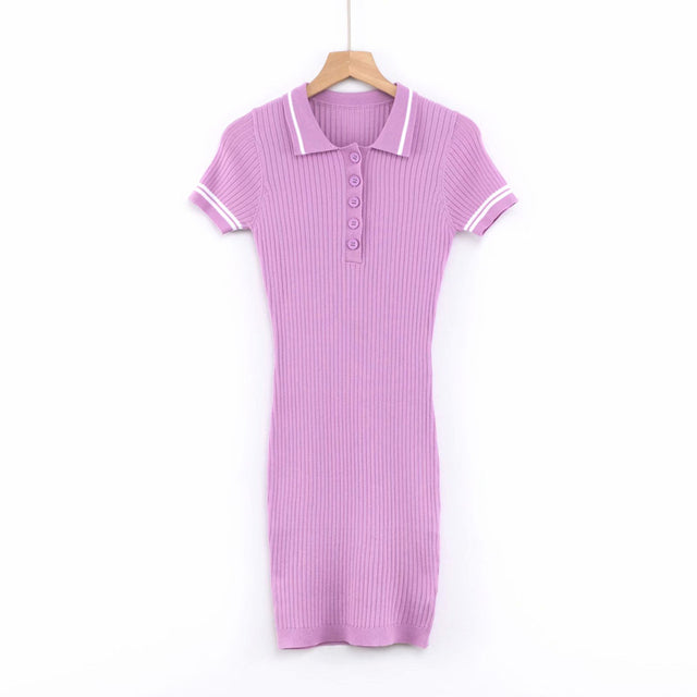 A Missing Feeling Polo Shirt Dress