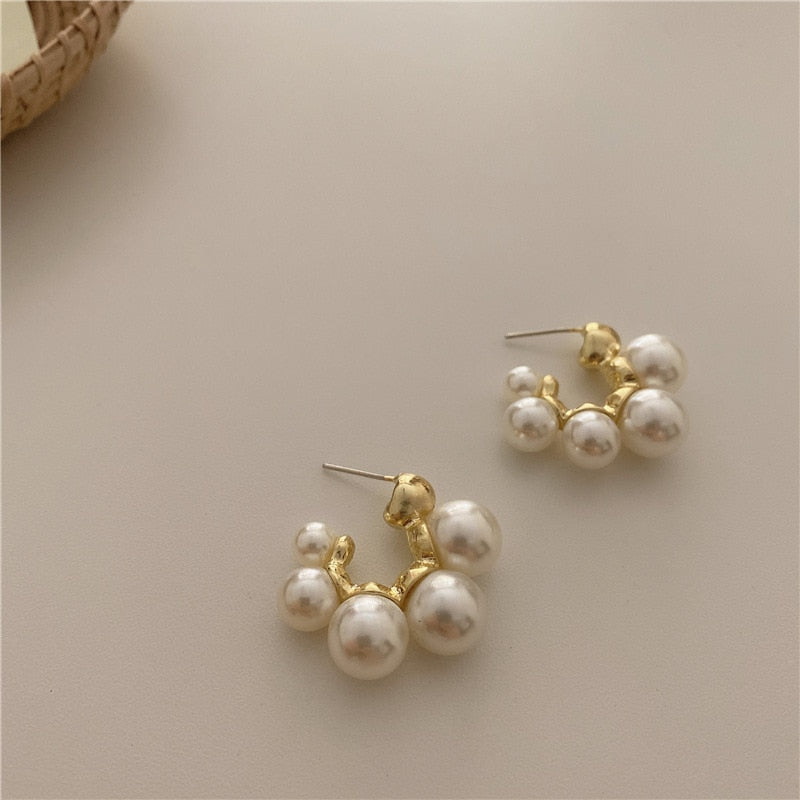 Take This Luck Pearl Earrings