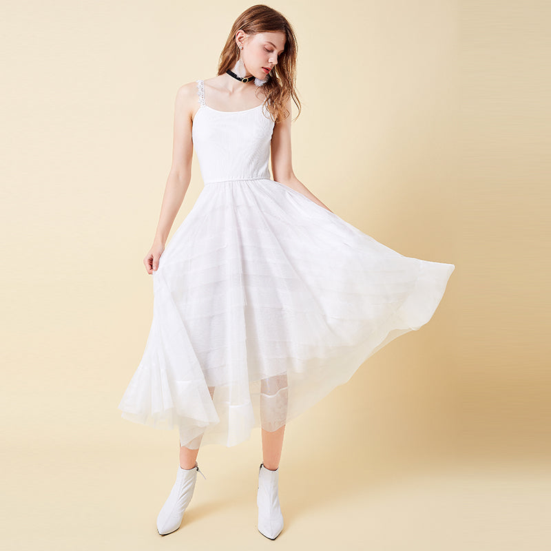 A Glittering Thought Tulle Dress