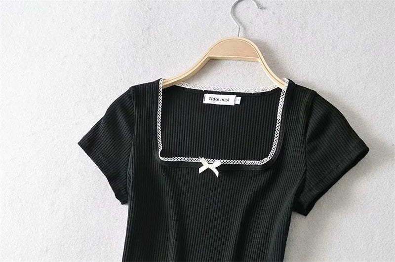 A Casual Day Crop Tee