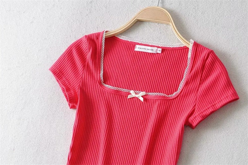 A Casual Day Crop Tee