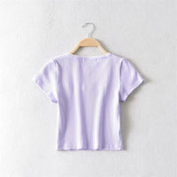 A Casual Day Crop Tee